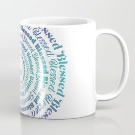 I Am Blessed (gradient) Coffee Mug
