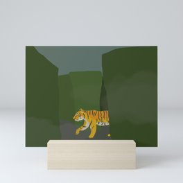 hedge maze Mini Art Print