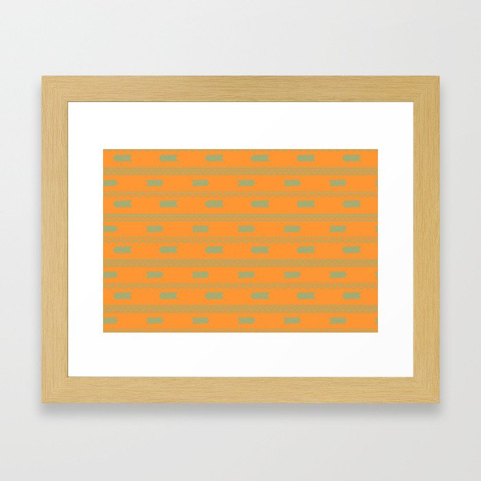 Pattern 3 Framed Art Print