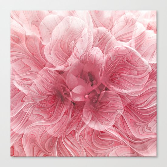 Fractal Flower Canvas Print