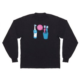 Toothbrush Fall In Electric Love Long Sleeve T Shirt