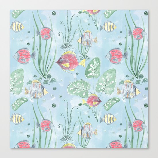 Marine life Canvas Print