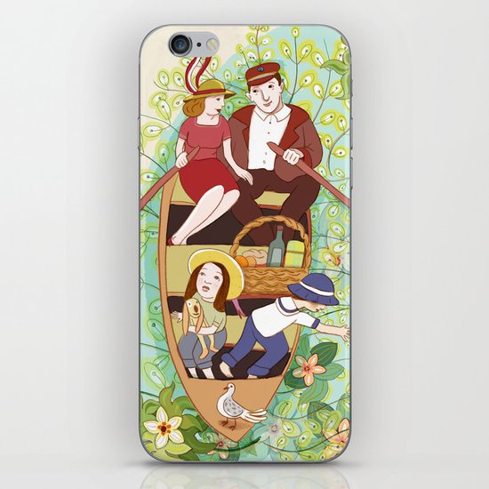 Boat ride iPhone & iPod Skin