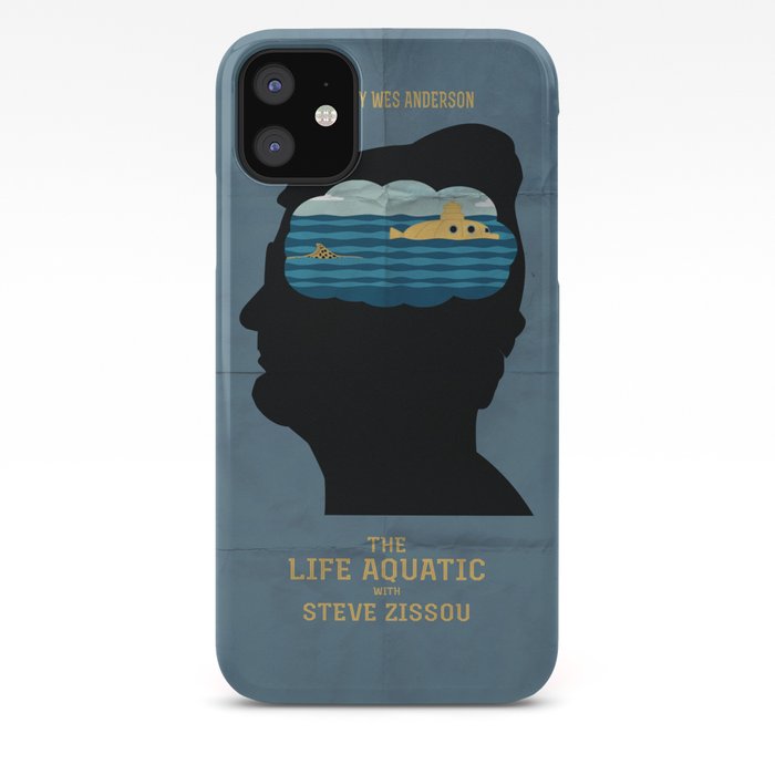 The Life Aquatic with Steve Zissou Poster iphone 11 case The Life Aquatic with Steve Zissou Poster iphone 11 case