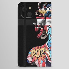 Medusa pop art iPhone Wallet Case