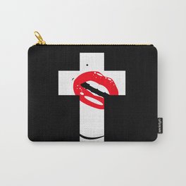 Cross Lips Carry-All Pouch