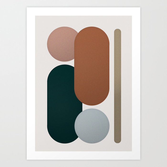 Abstract composition Art Print