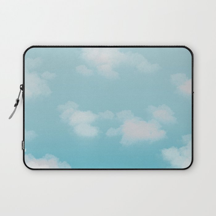 Beautiful Blue Sky with clouds Laptop Sleeve