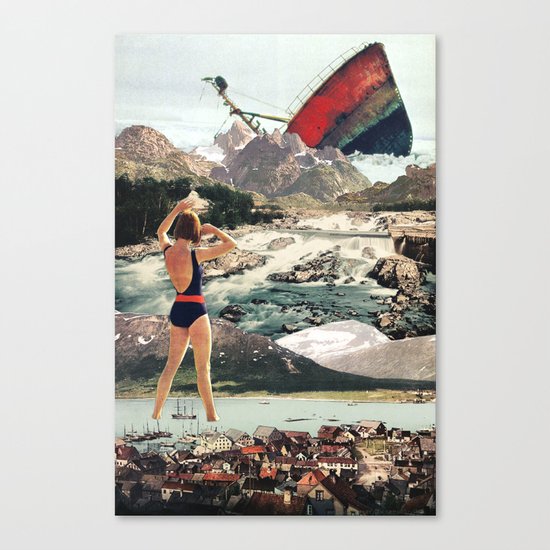 The Wreck Canvas Print
