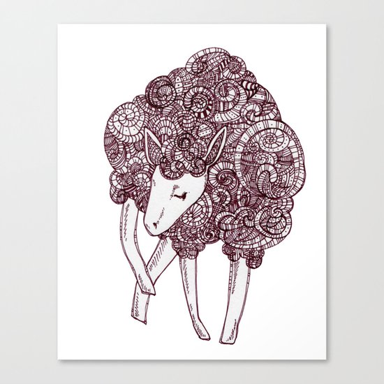 Sheep Canvas Print