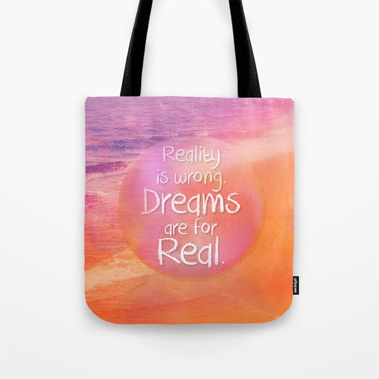 Beach Waves IV - Dreams and Reality Tote Bag