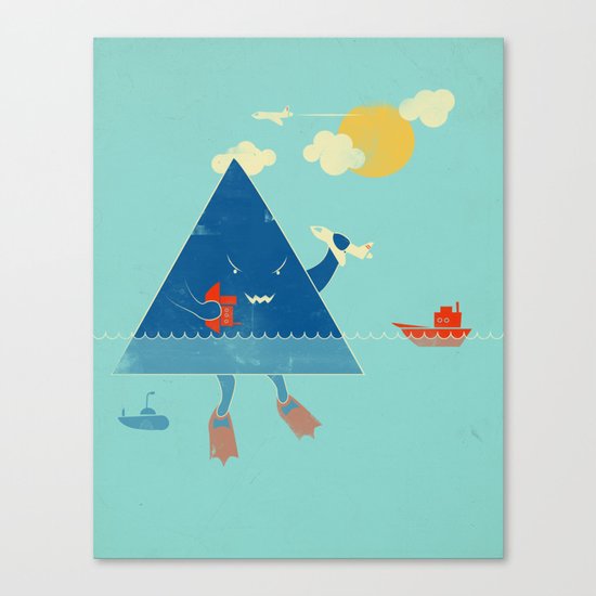 Bermuda Triangle Canvas Print