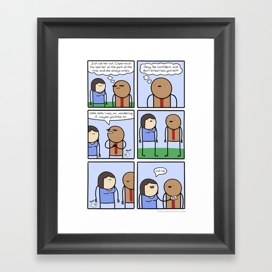 Antics #326 - smooth Framed Art Print