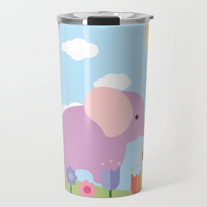 purple elephant nursery