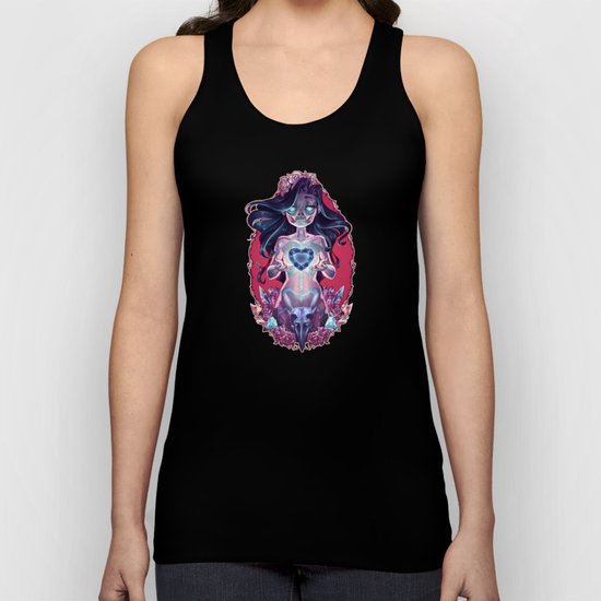 Ghost Girl Unisex Tank Top