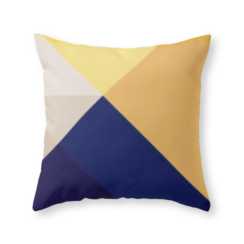 Geometric Pattern Throw Pillow by vickybragomitchell