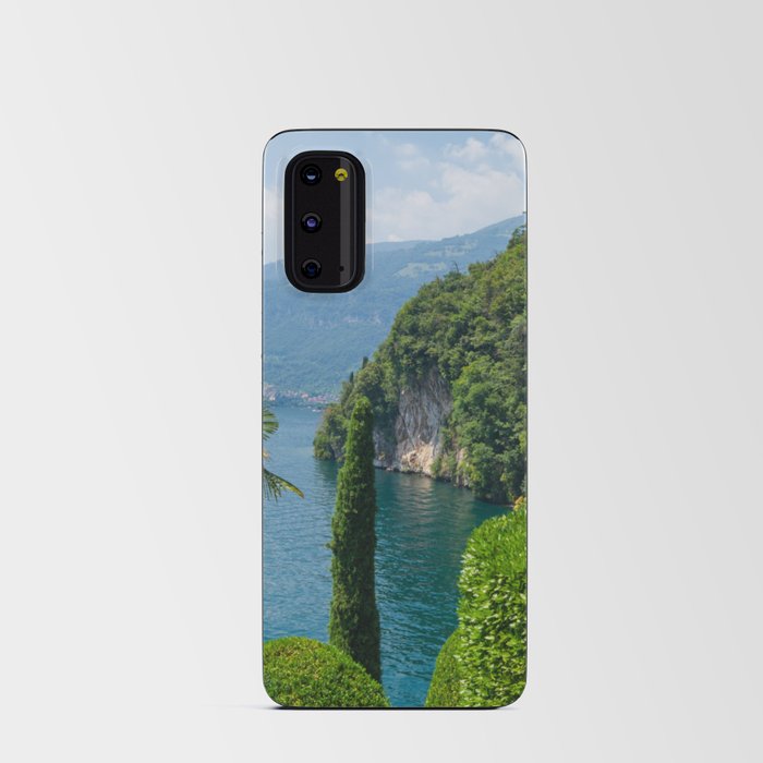 Lake Como, Italy, Beautiful Garden Android Card Case