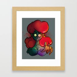 Zombie Mami ‘78 Framed Art Print