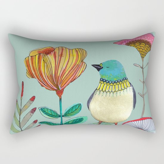 my heart of gold Rectangular Pillow