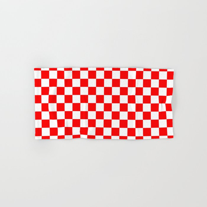 Jumbo Australian Racing Flag Red And White Checked Checkerboard