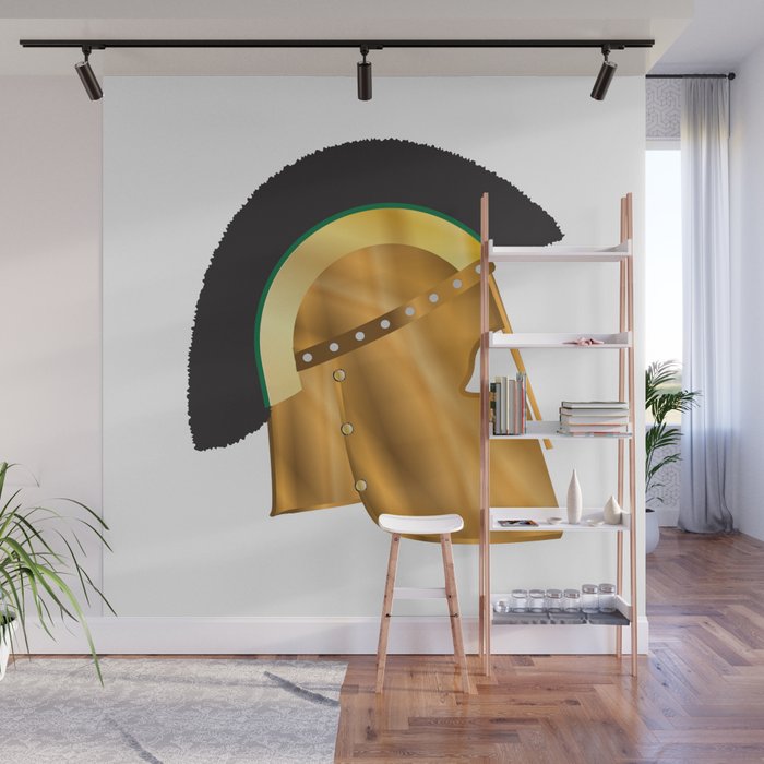 Roman Gladiator Helmet Wall Mural
