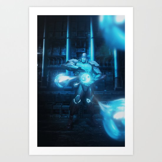 Mecha series // Seth Art Print