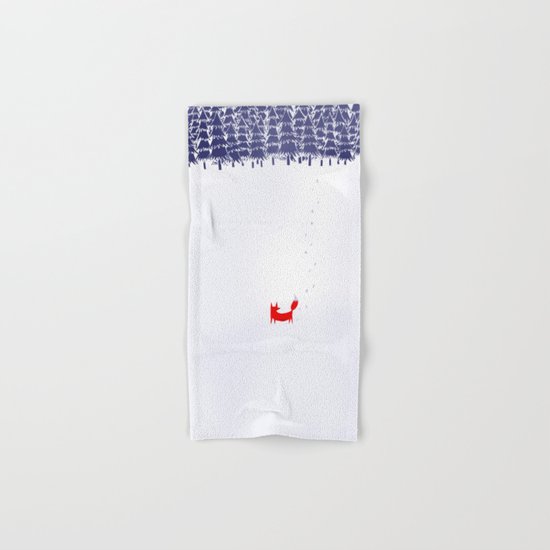 Alone in the forest Hand & Bath Towel