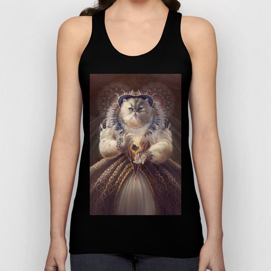 Cat Queen Unisex Tank Top