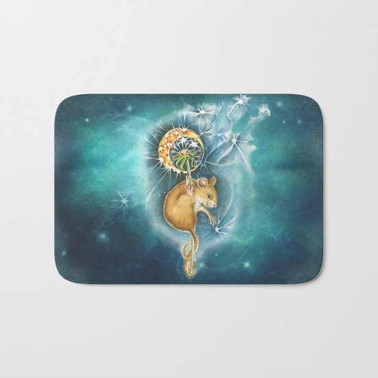 Step 1 Close your eyes - step 2 Make a Wish - step 3 Blow Bath Mat