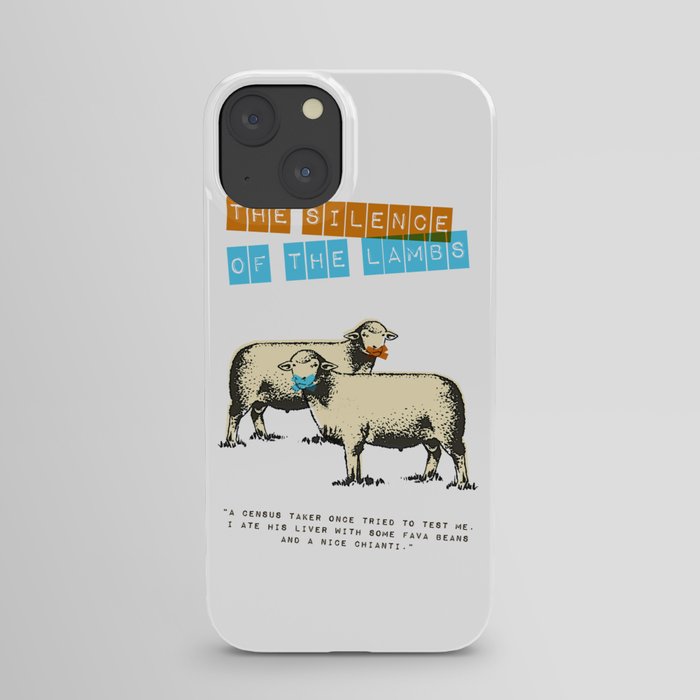 The silence of the lambs iPhone Case