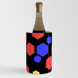 Modern Primary Cubes Wine Chiller
