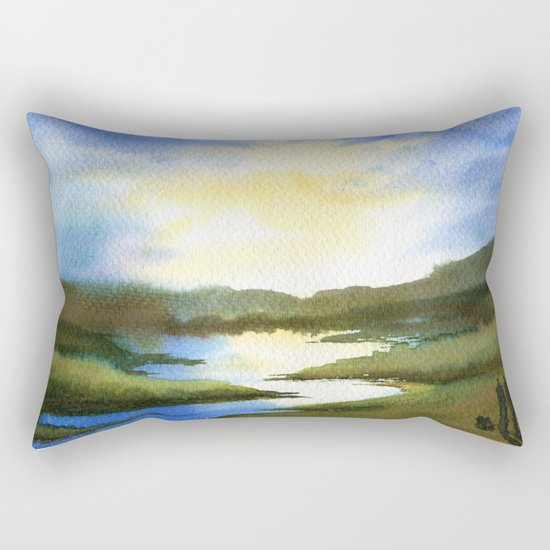 Sunburst Rectangular Pillow