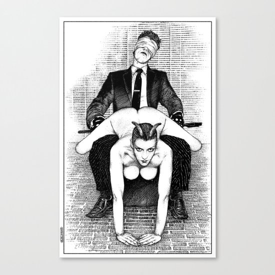 asc 642 - L'après-midi d'un faune (The perfomers III) Canvas Print