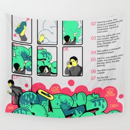 How to Make a Rap Spray. Wall Tapestry
