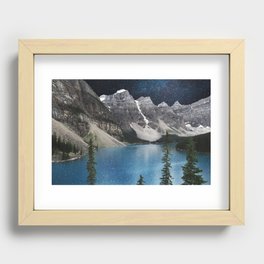 Northern Blues Recessed Framed Print