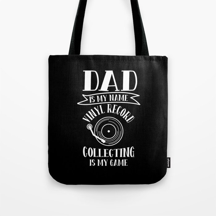 Vinyl Record Collecting Is My Game Tote Bag