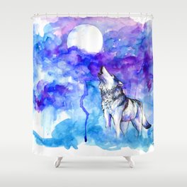 Wolf Song Shower Curtain