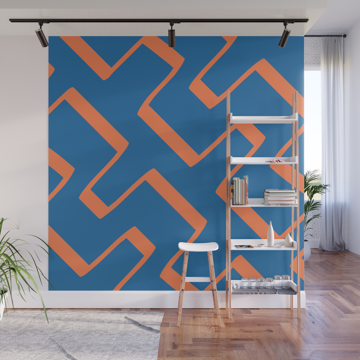 60s Psychedelic Print Iii Wall Mural