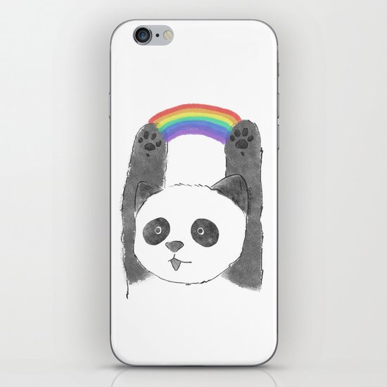 panda beam iPhone & iPod Skin