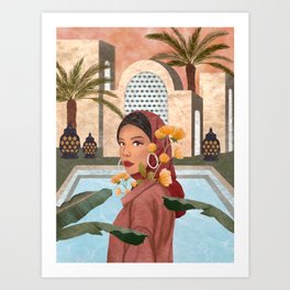 Morocco Vibes Art Print