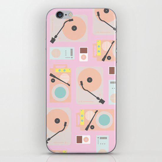 Music Lover Pastel iPhone & iPod Skin
