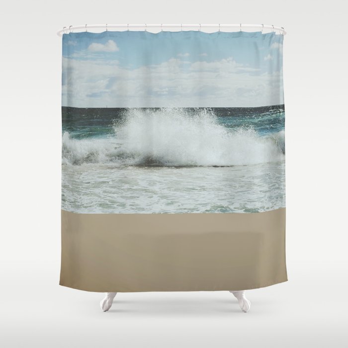 Wave Shower Curtain