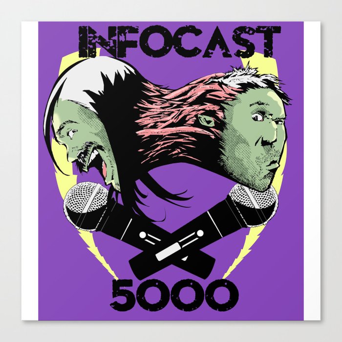 Infocast 5000 Canvas Print
