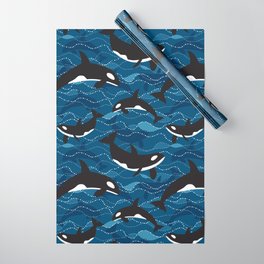 Deep Sea Orca Wrapping Paper