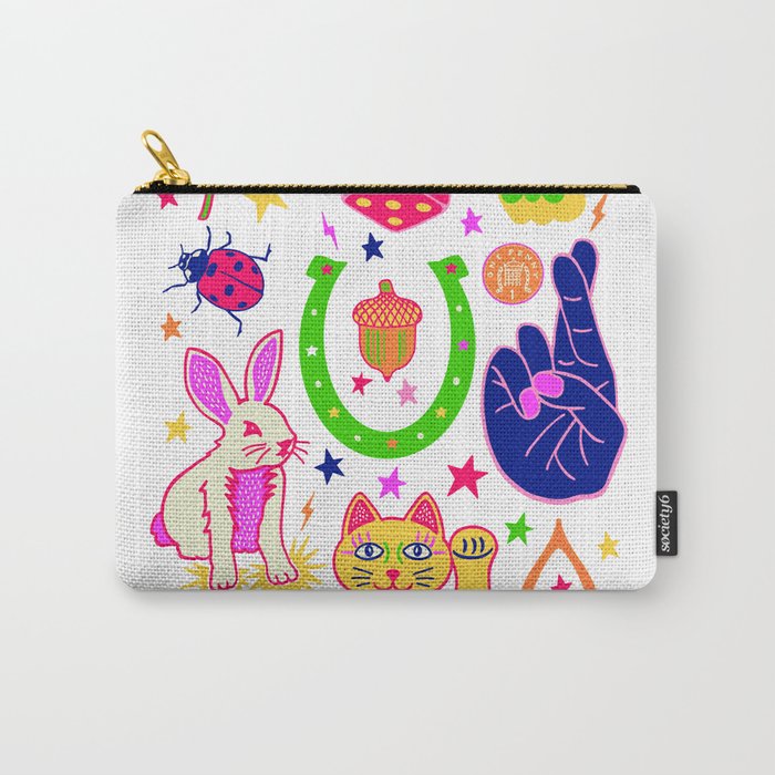 Good Luck Charms Carry-All Pouch