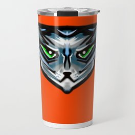 graffiti cat Travel Mug