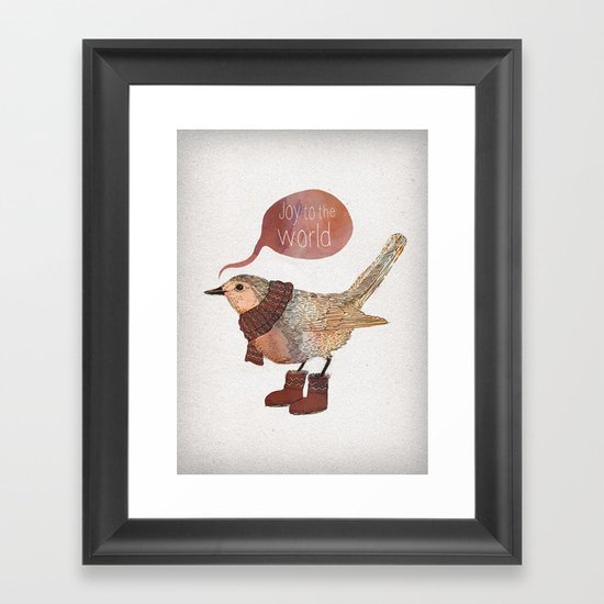 Joy to the World Framed Art Print