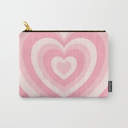 Pink Love Hearts  Carry-All Pouch | Cute, Heart, Love Hearts, Pretty, Abstract, Pattern, Loveheart, Cool, Girls, Pastel Colors 