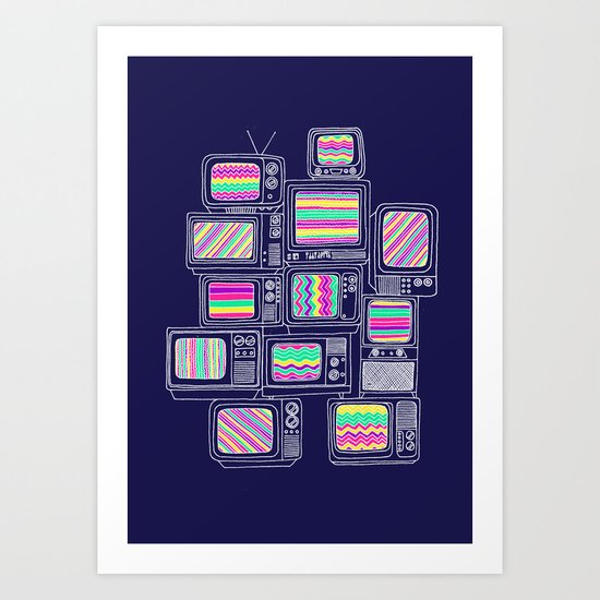 Interference Art Print