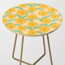 Cheery Dandelions Side Table